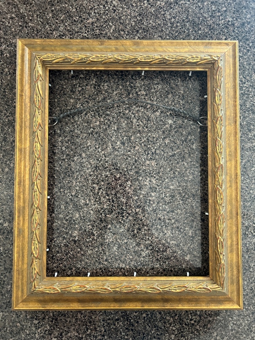 Vintage Classic French Style Gold Ornate Picture Frame - 18x15x2”